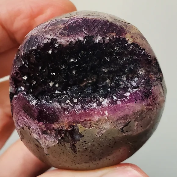 Amethyst Crystal Sphere 50mm - Picture 9 of 16